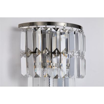 Searchlight - Vannas istabas sienas gaismeklis EMPIRE 2xE14/7W/230V IP44