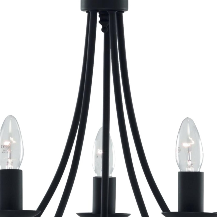Searchlight - Lustra ar ķēdi MAYOPLE 5xE14/60W/230V