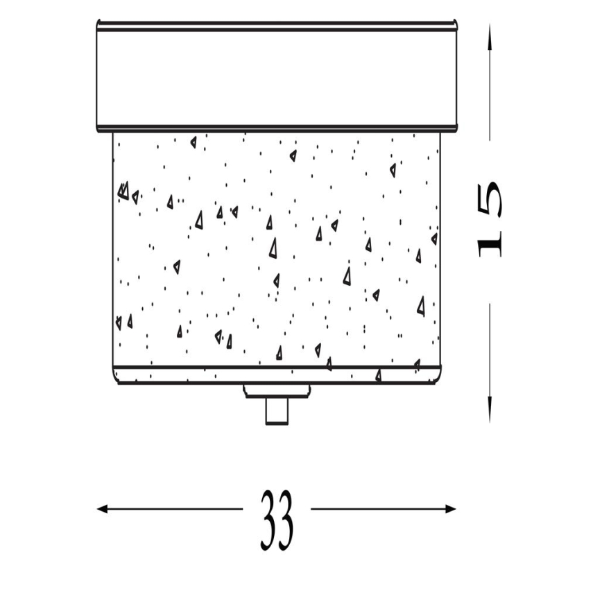 Searchlight - Vannas istabas griestu gaismeklis PRESTON 2xE27/60W/230V IP44 Ø 33 cm misiņš