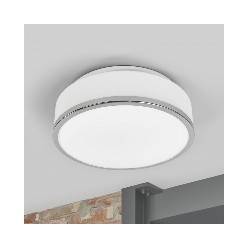 Searchlight - Vannas istabas griestu lampa DISC 2xE27/60W/230V IP44