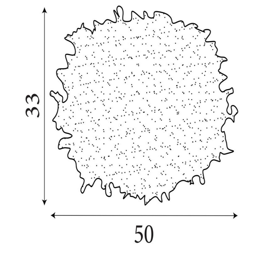 Searchlight - Abažūrs lustrām KATE E14/E27, diametrs 50 cm, rozā