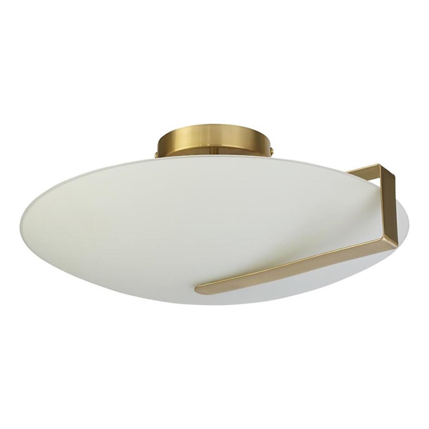 Searchlight - Zelta griestu lampa SUNDIAL 3xE27/40W/230V