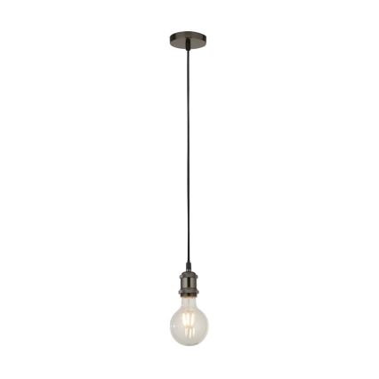 Searchlight - SUSPENSION pakaramais griestu gaismeklis uz troses 1xE27/60W/230V antracīts