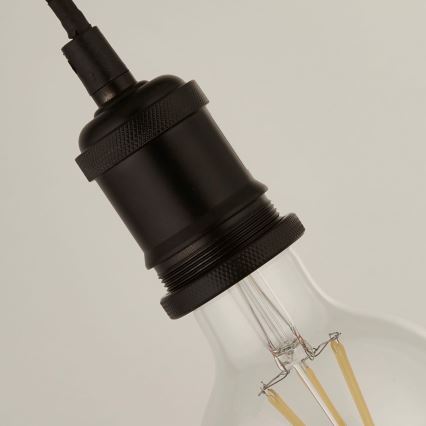Searchlight - pakaramais gaismeklis SUSPENSION 1xE27/60W/230V melns