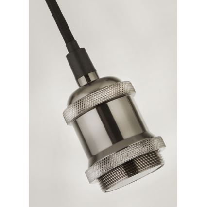 Searchlight - Lustra uz kabeļa SUSPENSION 1xE27/60W/230V sudraba