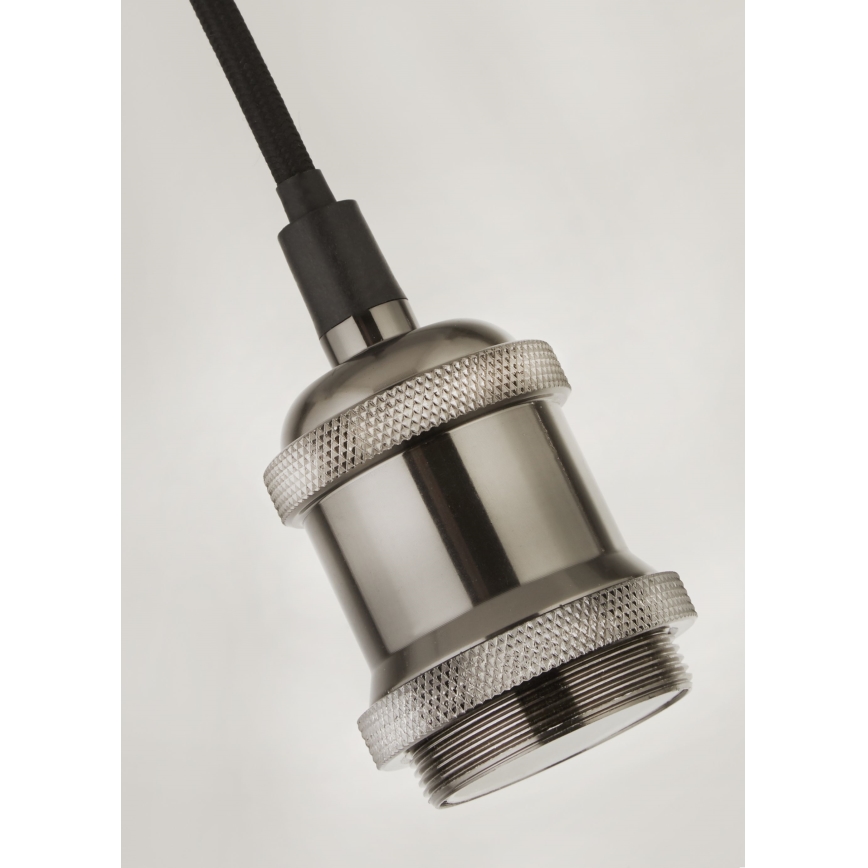 Searchlight - Lustra uz kabeļa SUSPENSION 1xE27/60W/230V sudraba