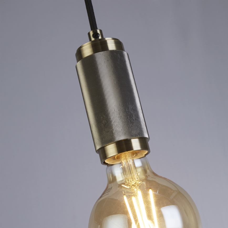 Searchlight - Pakaramā lustra uz vada SUSPENSION 1xE27/60W/230V misiņš