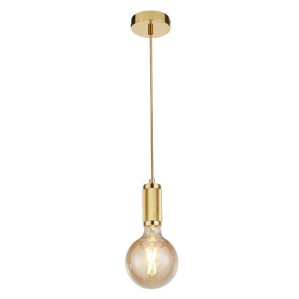 Searchlight - Pakarināmā lampa uz stieples SUSPENSION 1xE27/60W/230V zelta