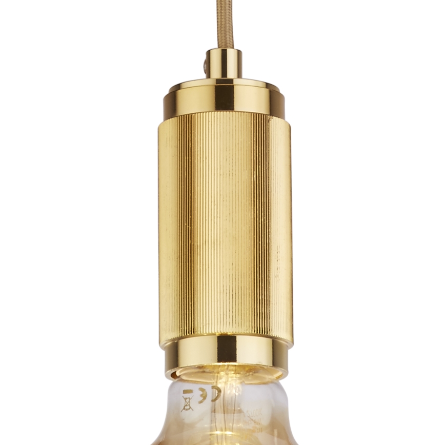Searchlight - Pakarināmā lampa uz stieples SUSPENSION 1xE27/60W/230V zelta