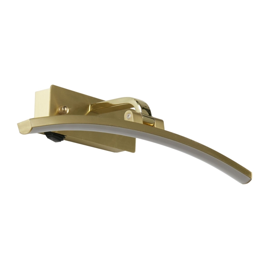 Searchlight - LED gaismeklis SANTORINI LED/8,2W/230V misiņš