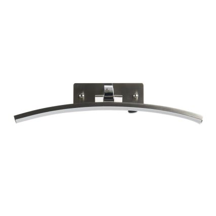 Searchlight - LED gleznu gaismeklis SANTORINI LED/8,2W/230V sudraba