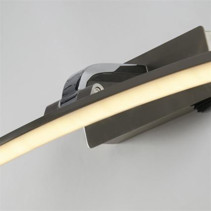 Searchlight - LED gleznu apgaismojums SANTORINI LED/10,88W/230V sudraba