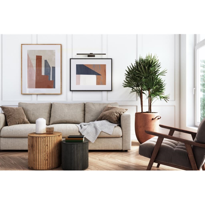 Searchlight - LED Attēla lampa RHODES LED/13,3W/230V melna