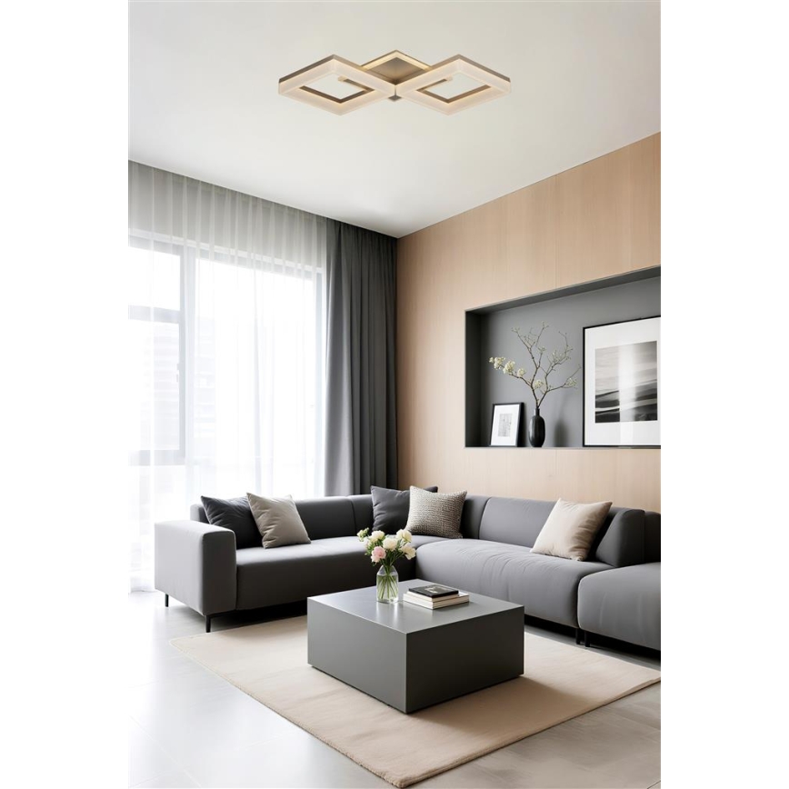 Searchlight - LED dimējams griestu gaismeklis FENCE LED/25W/230V