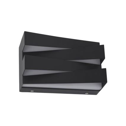 Searchlight - LED sienas gaismeklis SECTION LED/18W/230V melns