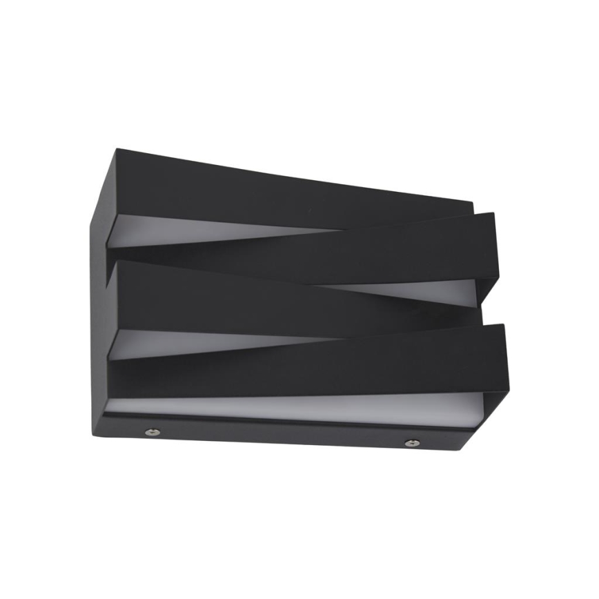 Searchlight - LED sienas gaismeklis SECTION LED/18W/230V melns