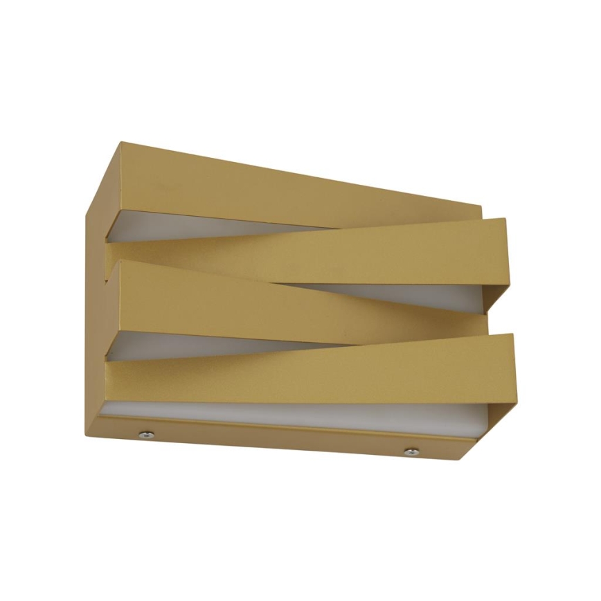 Searchlight - LED sienas gaismeklis SECTION LED/18W/230V zelta