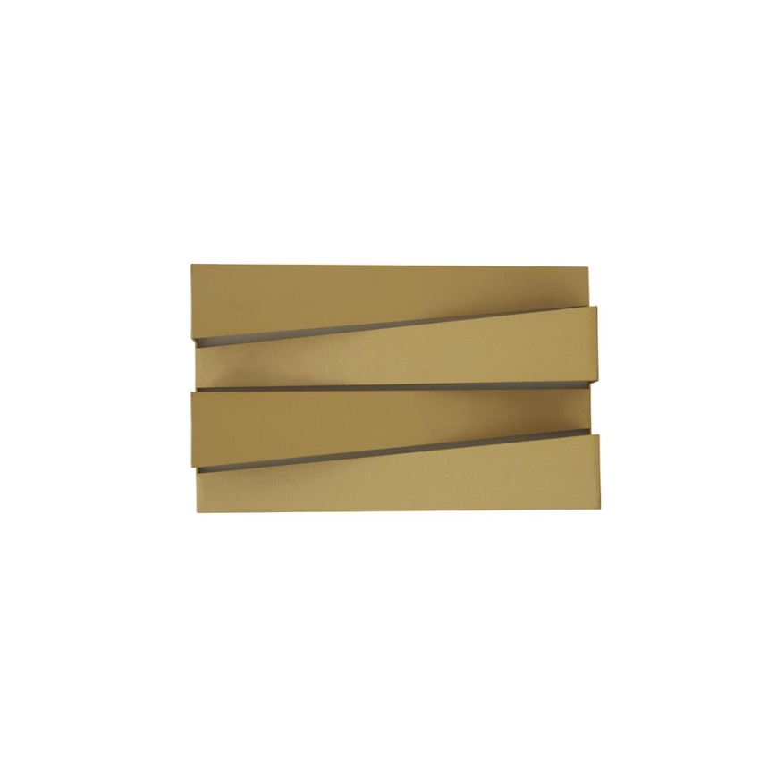 Searchlight - LED sienas gaismeklis SECTION LED/18W/230V zelta