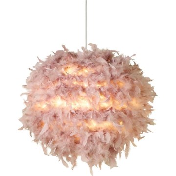 Searchlight - Abažūrs lustrām KATE E14/E27, diametrs 50 cm, rozā