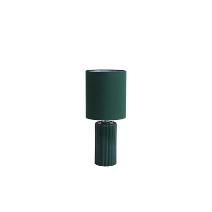 Searchlight - Galda lampa GROOVE 1xE14/60W/230V zaļa