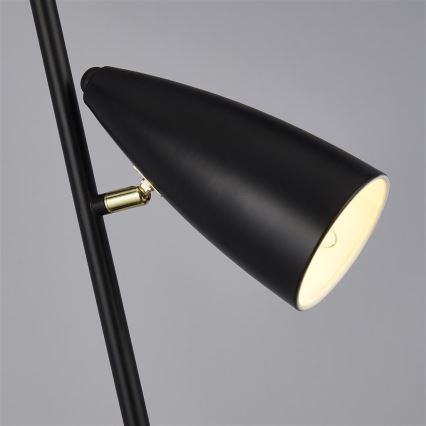 Searchlight - Grīdas stāvlampa STYLUS 2xE14/7W/230V melna