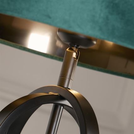 Searchlight - Galda lampa CHIC 1xE27/60W/230V zaļa