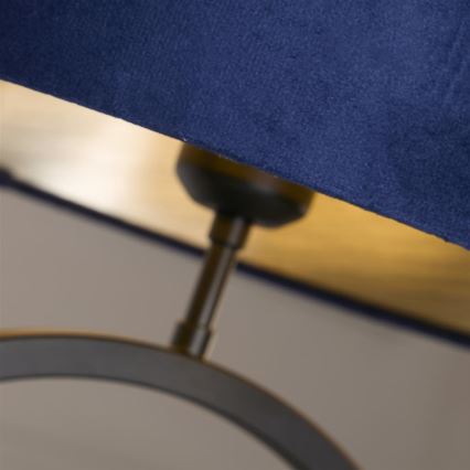 Searchlight - Galda lampa ELEGANT 1xE27/60W/230V zila