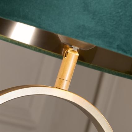 Searchlight - Galda lampa MODISH 1xE27/60W/230V zaļa