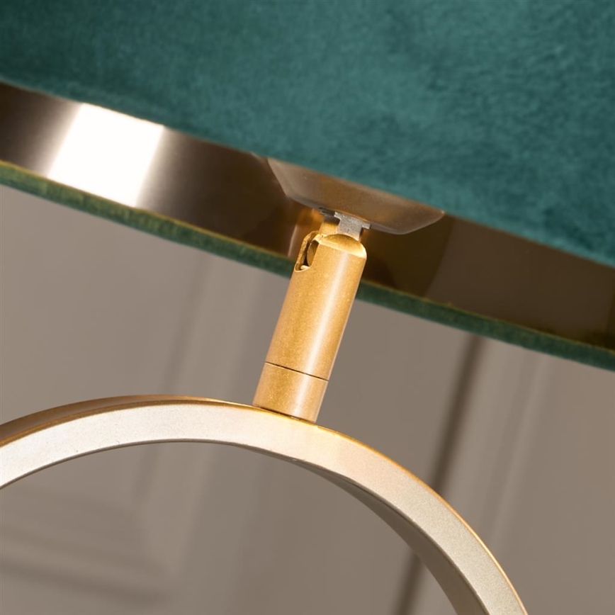 Searchlight - Galda lampa MODISH 1xE27/60W/230V zaļa