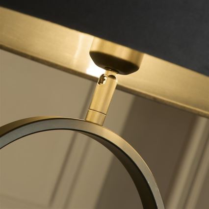 Searchlight - Grīdas lampa MODISH 1xE27/60W/230V pelēka