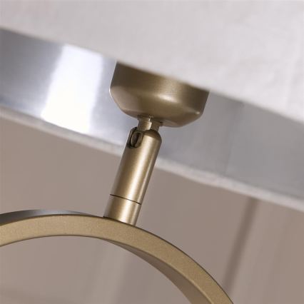 Searchlight - Grīdas lampa MODISH 1xE27/60W/230V pelēka