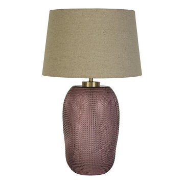 Searchlight  - Galda lampa AMETHYST 1xE27/60W/230V