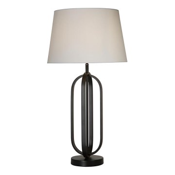 Searchlight - Galda lampa CHIC 1xE27/60W/230V balta