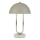 Searchlight - Galda lampa DOME 1xG9/7W/230V sudraba
