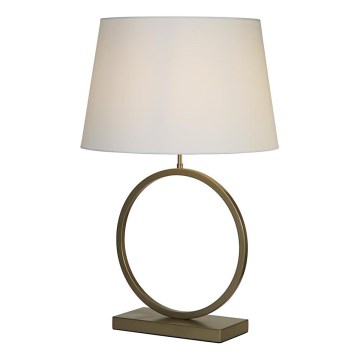 Searchlight - Galda lampa ELEGANT 1xE27/60W/230V balta