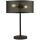 Searchlight - Galda lampa FISHNET 2xE27/60W/230V melna