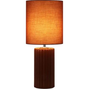 Searchlight - Galda lampa GROOVE 1xE14/60W/230V burgundija