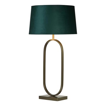 Searchlight - Galda lampa MODISH 1xE27/60W/230V zaļa