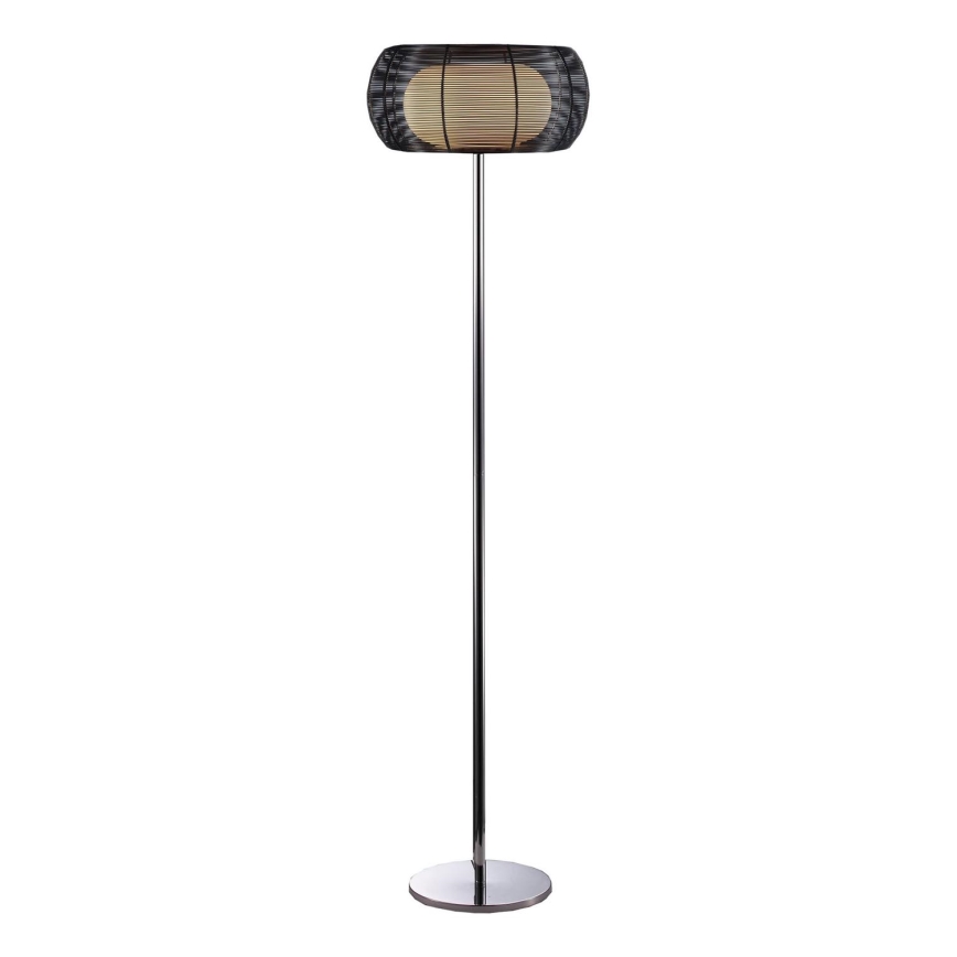 Searchlight - Grīdas stāvlampa 2xE27/60W/230V melna