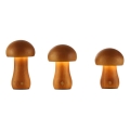 Searchlight - KOMPLEKTS 3x LED galda lampas MUSHROOM LED/1,1W/5V 800 mAh