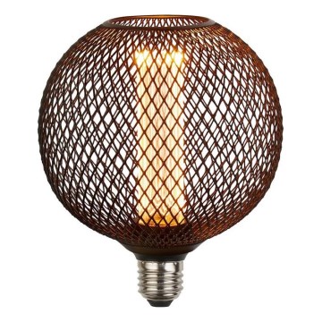 Searchlight - LED dimējama dekoratīvā spuldze WIRE MESH E27/4,5W/230V 2700K