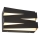 Searchlight - LED sienas gaismeklis SECTION LED/18W/230V melns