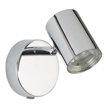 Searchlight - LED sienas virziena gaismeklis ROLLO LED/4W/230V spīdīgs hroms