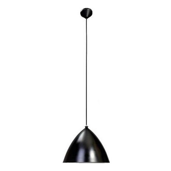 Searchlight  - Lustra ar auklu 1xE27/60W/230V melna