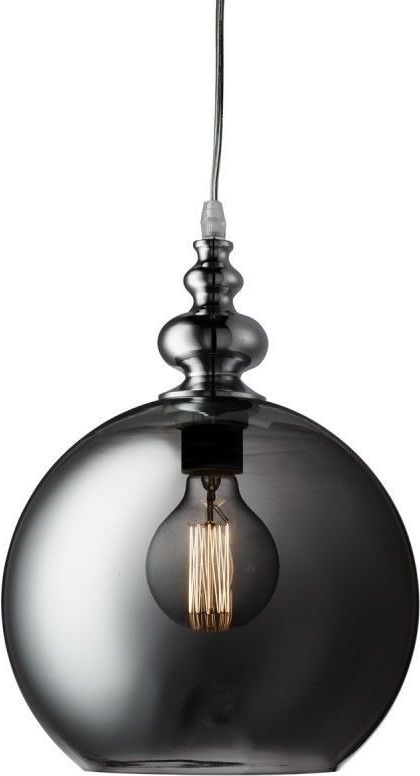 Searchlight - Lustra ar auklu BALLS 1xE27/60W/230V melna