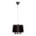 Searchlight - Lustra ar auklu LILA 1xE27/60W/230V melna