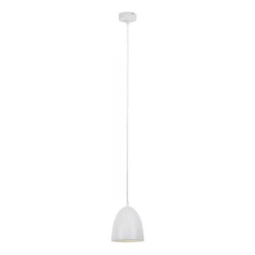 Searchlight - Lustra ar auklu METAL 1xE27/60W/230V d. 28 cm balta