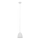 Searchlight - Lustra ar auklu METAL 1xE27/60W/230V d. 28 cm balta