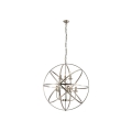 Searchlight - lustra ar ķēdi ORBIT 8xE14/60W/230V misiņš