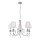 Searchlight - Lustra ar ķēdi PORTICO 5xG9/33W/230V spīdīgi hromēts